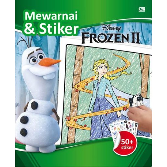 Frozen II: Mewarnai & Stiker (Color & Sticker Pad)