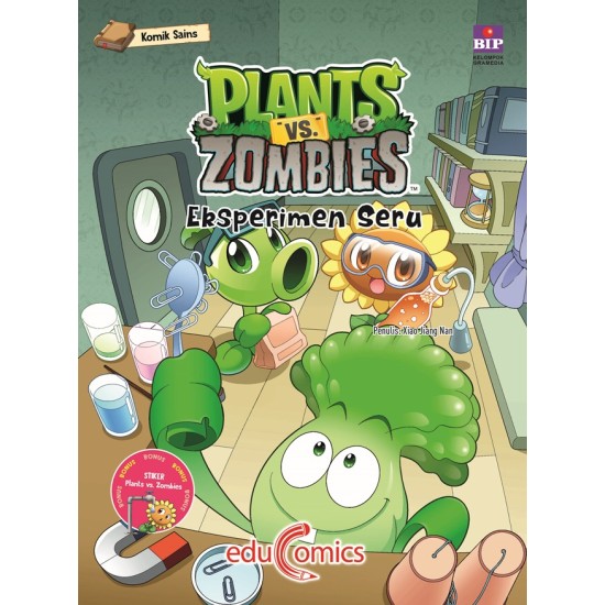 Educomics Plants Vs Zombies : Eksperimen Seru