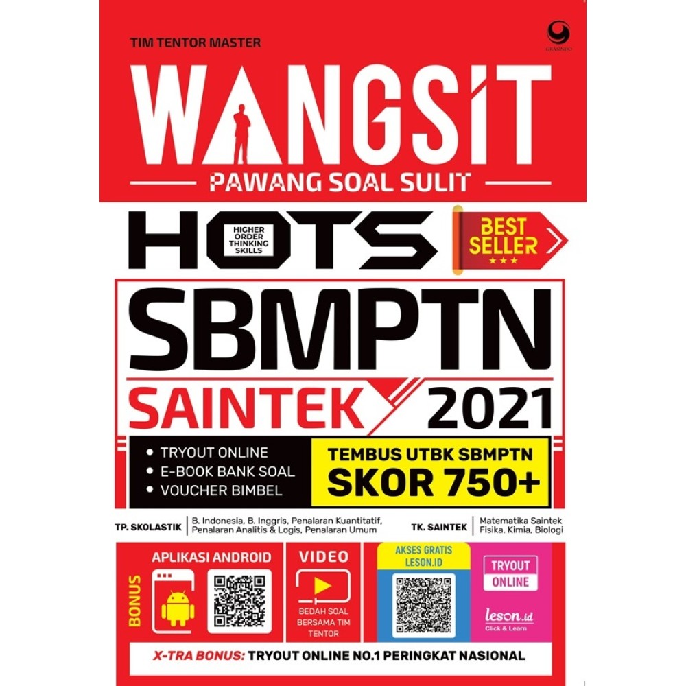 WANGSIT (Pawang Soal Sulit) HOTS UTBK SBMPTN SAINTEK 2021