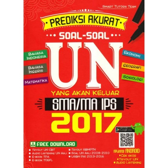 Prediksi Akurat! Soal-Soal Un Yang Akan Keluar Sma/Ma Ips 2017