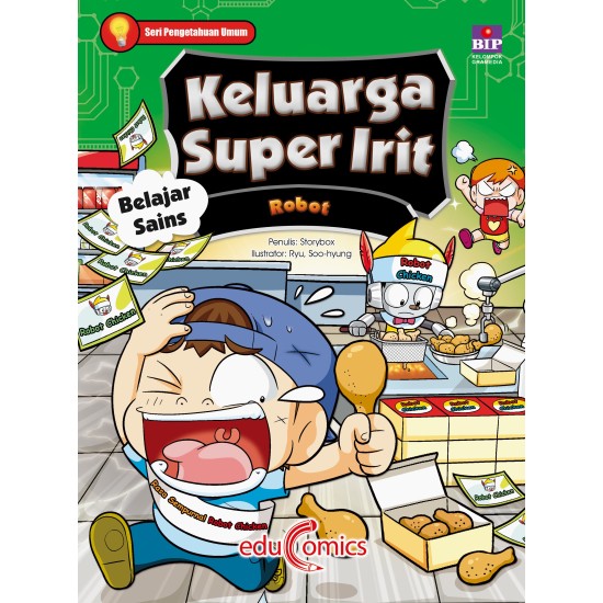 Educomics Keluarga Super Irit Belajar Sains 4: Robot