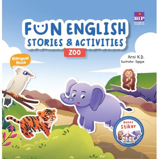 Fun English Stories & Activity: Zoo