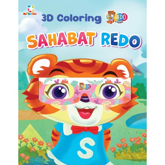 Opredo 3D Coloring Redo & Friends - Sahabat Redo