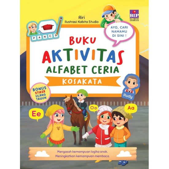 SERI BUKU AKTIVITAS ALFABET CERIA: KOSAKATA