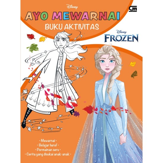 Disney Frozen: Ayo Mewarnai Buku Aktivitas