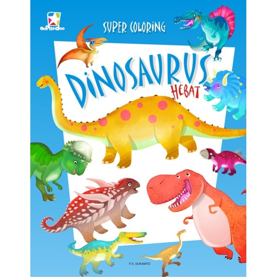 Opredo Super Coloring : Dinosaurus Hebat