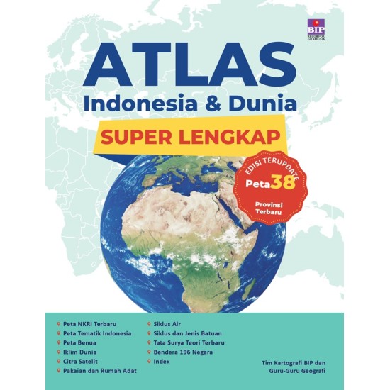 Atlas Indonesia & dunia super lengkap