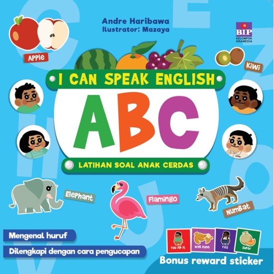 I Can Speak English Abc Latihan Soal Anak Cerdas