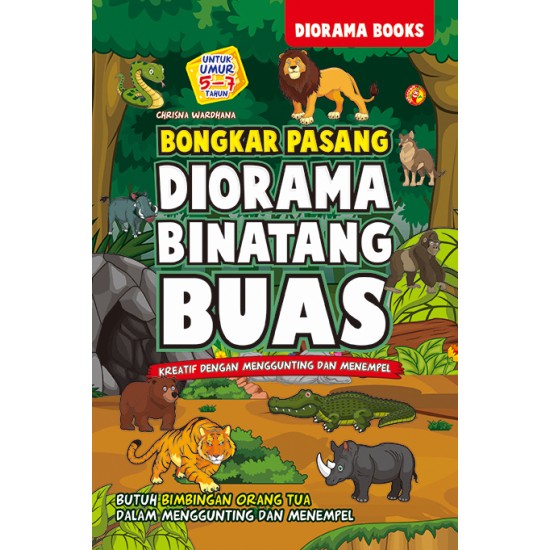 Bongkar Pasang Diorama Binatang Buas