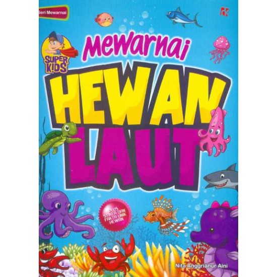 Super Kids Mewarnai Hewan Laut