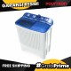 Mesin Cuci 2 Tabung Polytron 7 Kg Twin Tub PWM-7072N/B