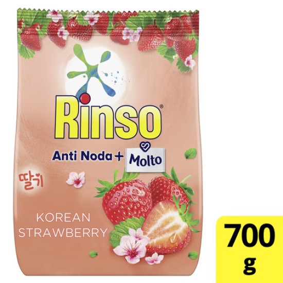 Rinso Anti Noda + Molto (Korean Strawberry) 700G