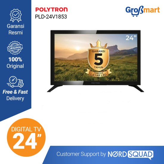 DIGITAL TV 24 INCH POLYTRON HD READY PLD-24V1853 PLD-24V1853 / PLD 24V1853 / PLD24V1853