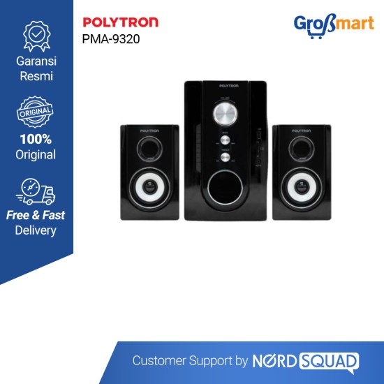 MULTIMEDIA SPEAKER BLUETOOTH POLYTRON PORTABEL PMA-9320