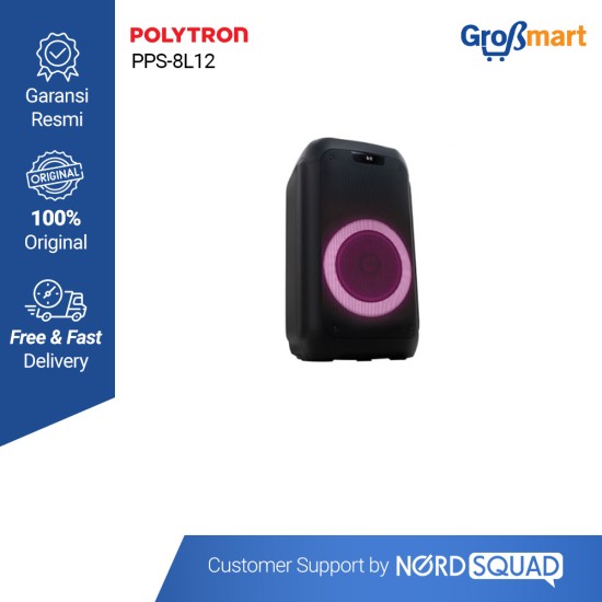 Speaker Party Polytron Bluetooth PPS-8L12 / PPS 8L12 / PPS8L12