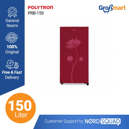 Polytron Kulkas 1 Pintu 150 Liter PRB-159