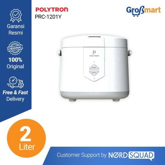 RICE COOKER POLYTRON 2 LITER PRC-1201Y