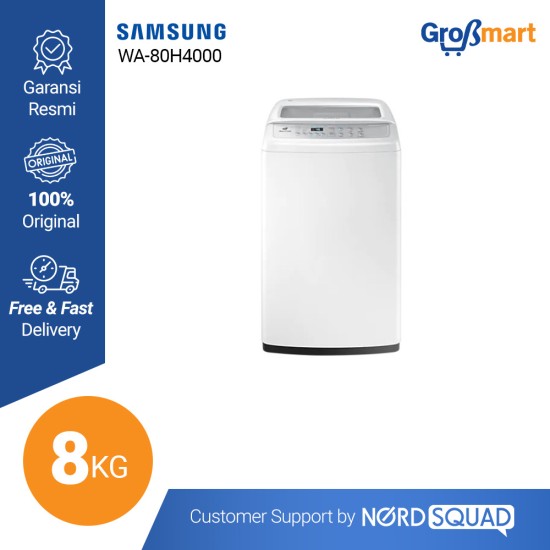 Mesin Cuci 1 Tabung Samsung 8 Kg Top Loading WA-80H4000