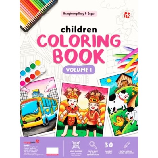 Children Coloring Book Vol 1