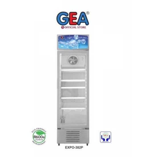 SHOWCASE GEA EXPO 382P 382 P DISPLAY COOLER KULKAS MINUMAN LOW WATT