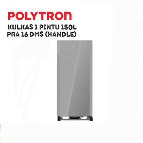 KULKAS 1 PINTU POLYTRON 160 LITER PRA-16DMS / PRA 16DMS / PRA16DMS