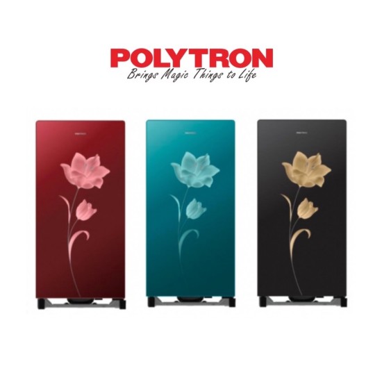 KULKAS 1 PINTU 180 LITER POLYTRON PRA 18MNG/MNR/MNX