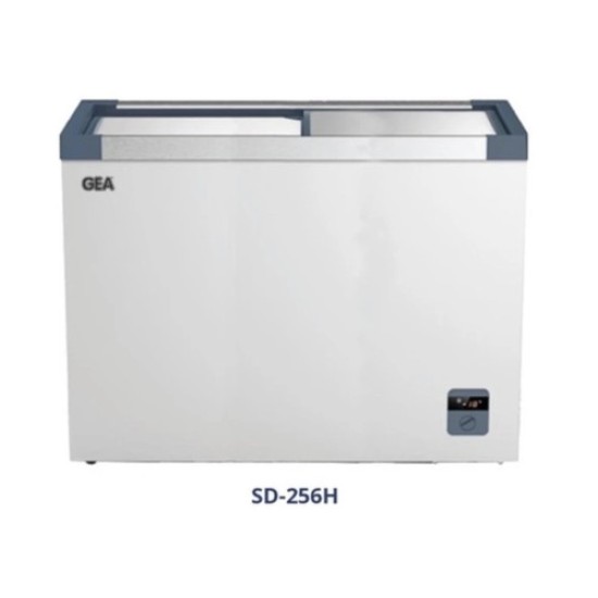 Sliding Flat Glass Freezer GEA SD-256H