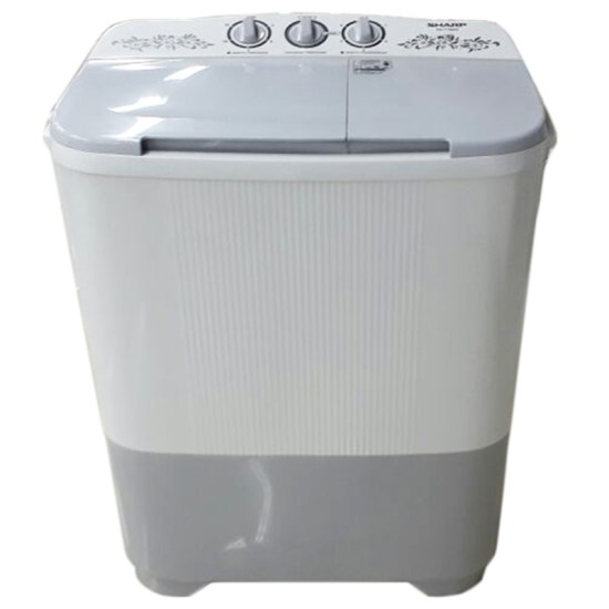 Mesin Cuci 2 Tabung Sharp 6.5 Kg Twin Tub ES-T65MW