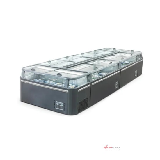 Minimarket Cabinet GEA Head Glass Door Island Freezer 1105 Liter LYCASTE-250