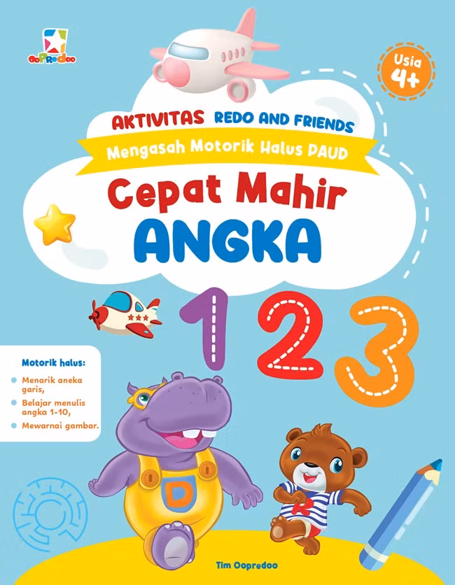 Aktivitas Redo and Friends Mengasah Motorik Halus PAUD Cepat Mahir Angka Aktivitas Redo and Friends Mengasah Motorik Halus PAUD Cepat Mahir Angka